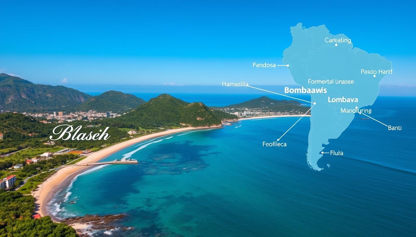 Distância entre Bombinhas e capitais do Brasil