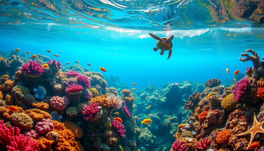 Vida marinha em Bombinhas