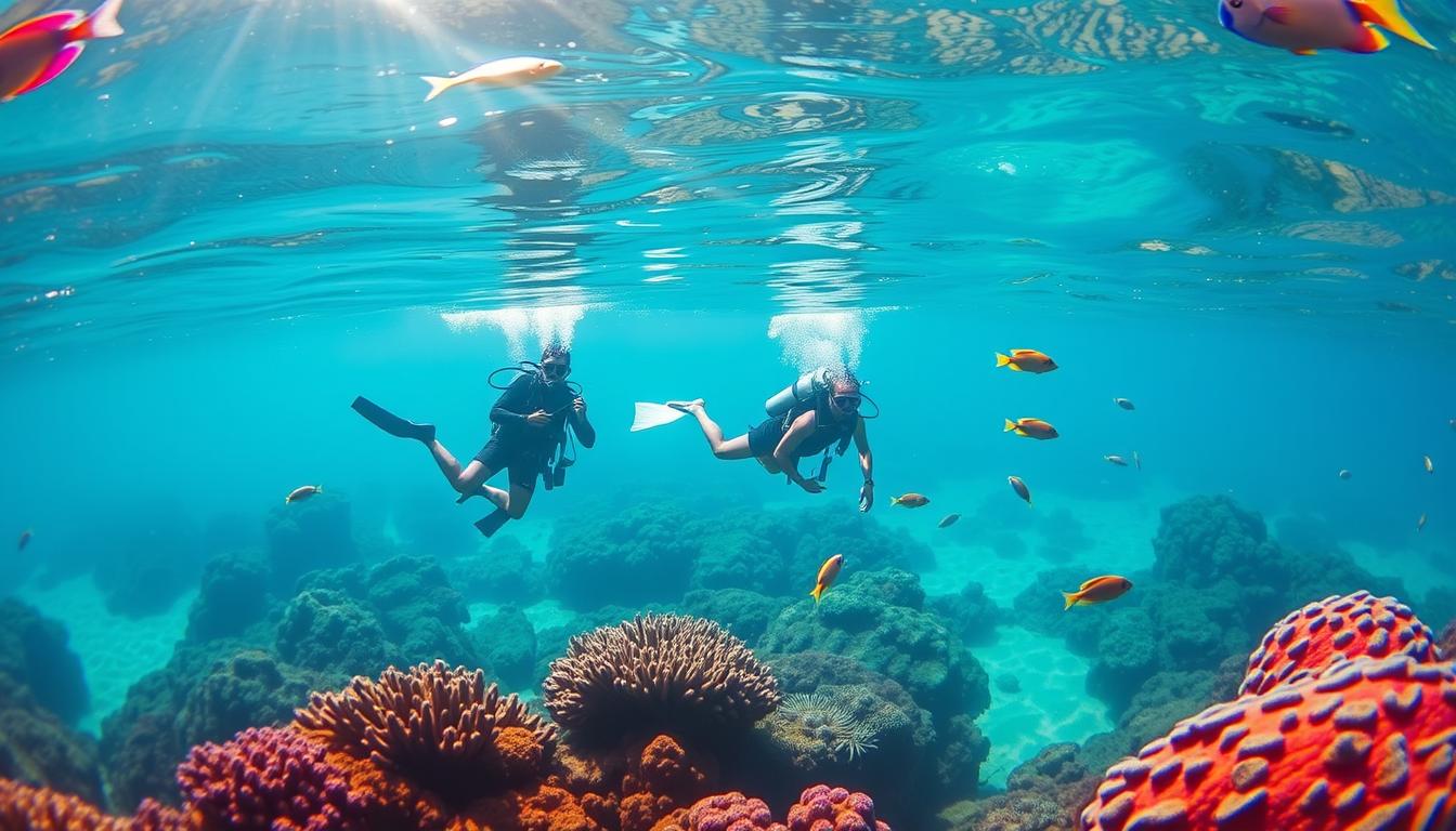 Descubra o mergulho em Bombinhas: praias paradisíacas