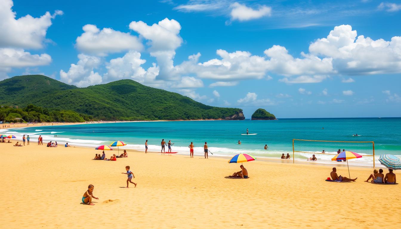 Praias para famílias em Bombinhas: Nossas dicas